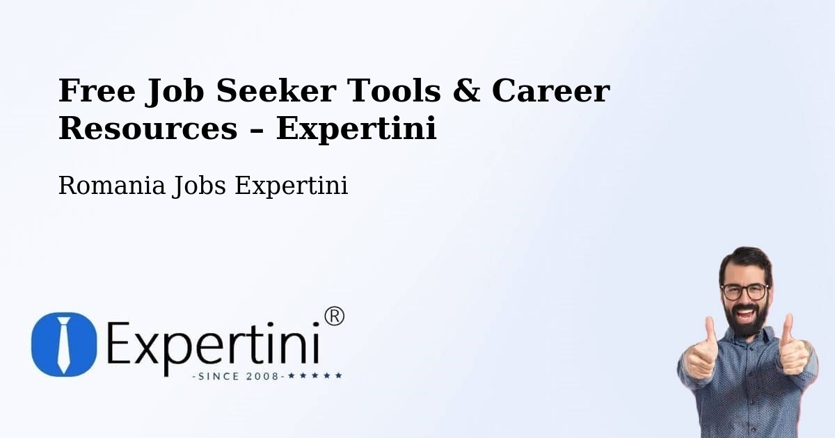 Free Job Seeker Tools & Career Resources – Repedea - Repedea, Romania Jobs Expertini