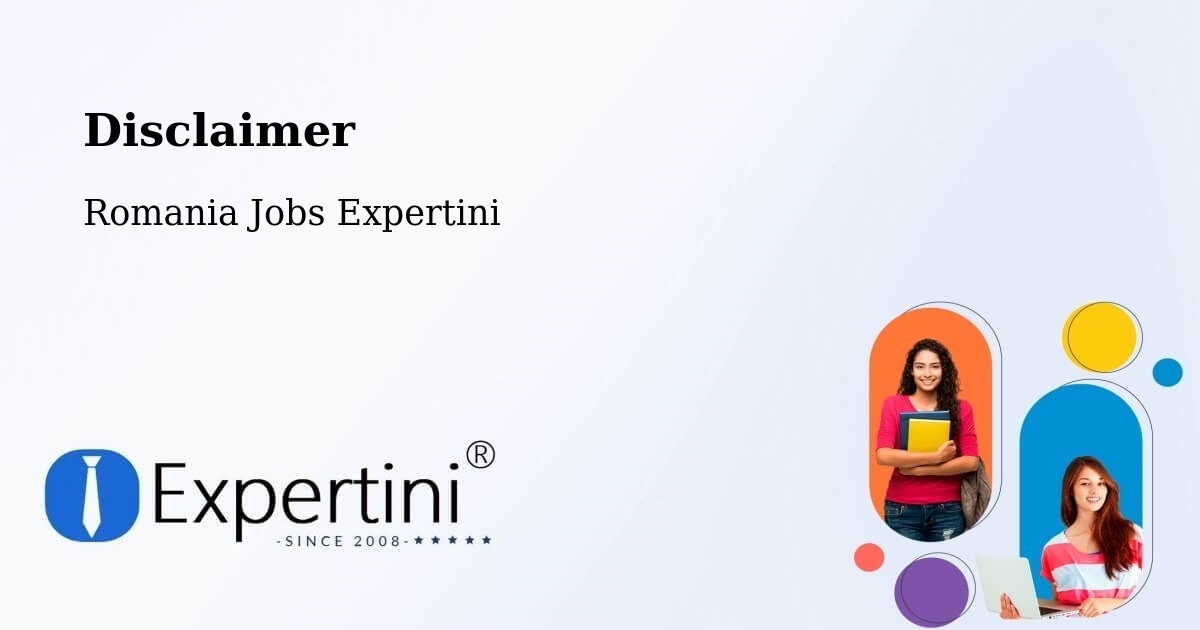 Disclaimer – Repedea - Romania Jobs Expertini